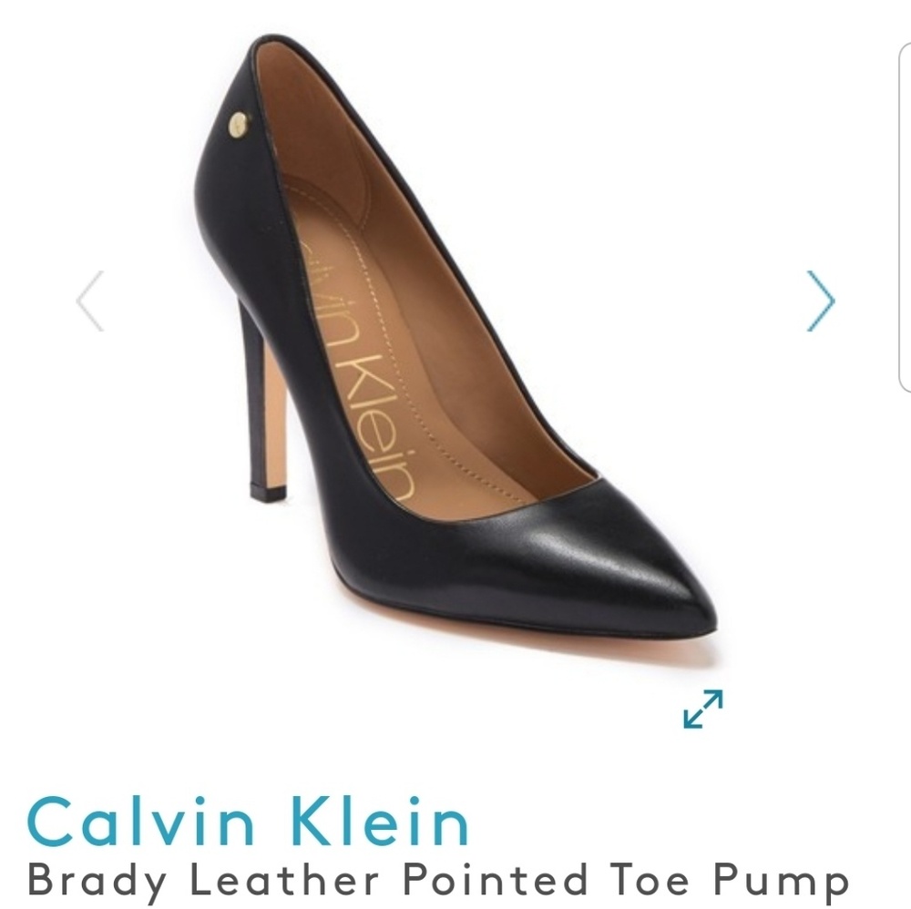 Calvin Klein Brady Leather Pumps